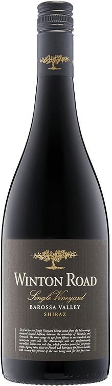 winton road single vineyard barossa valley shiraz